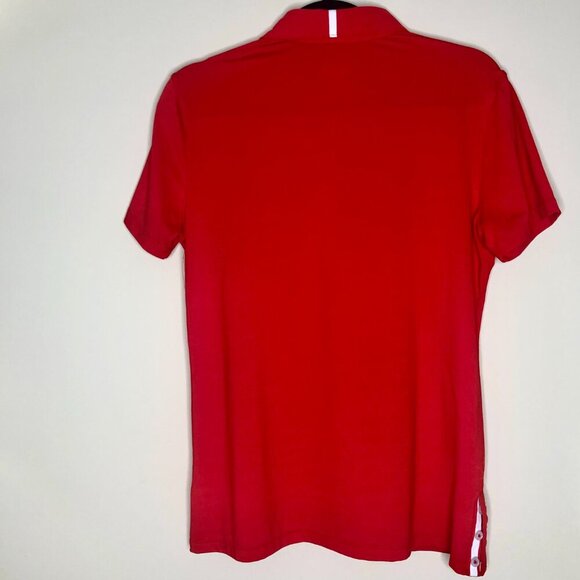 Oakley Polo Shirt, Red, Size L - Picture 2 of 8